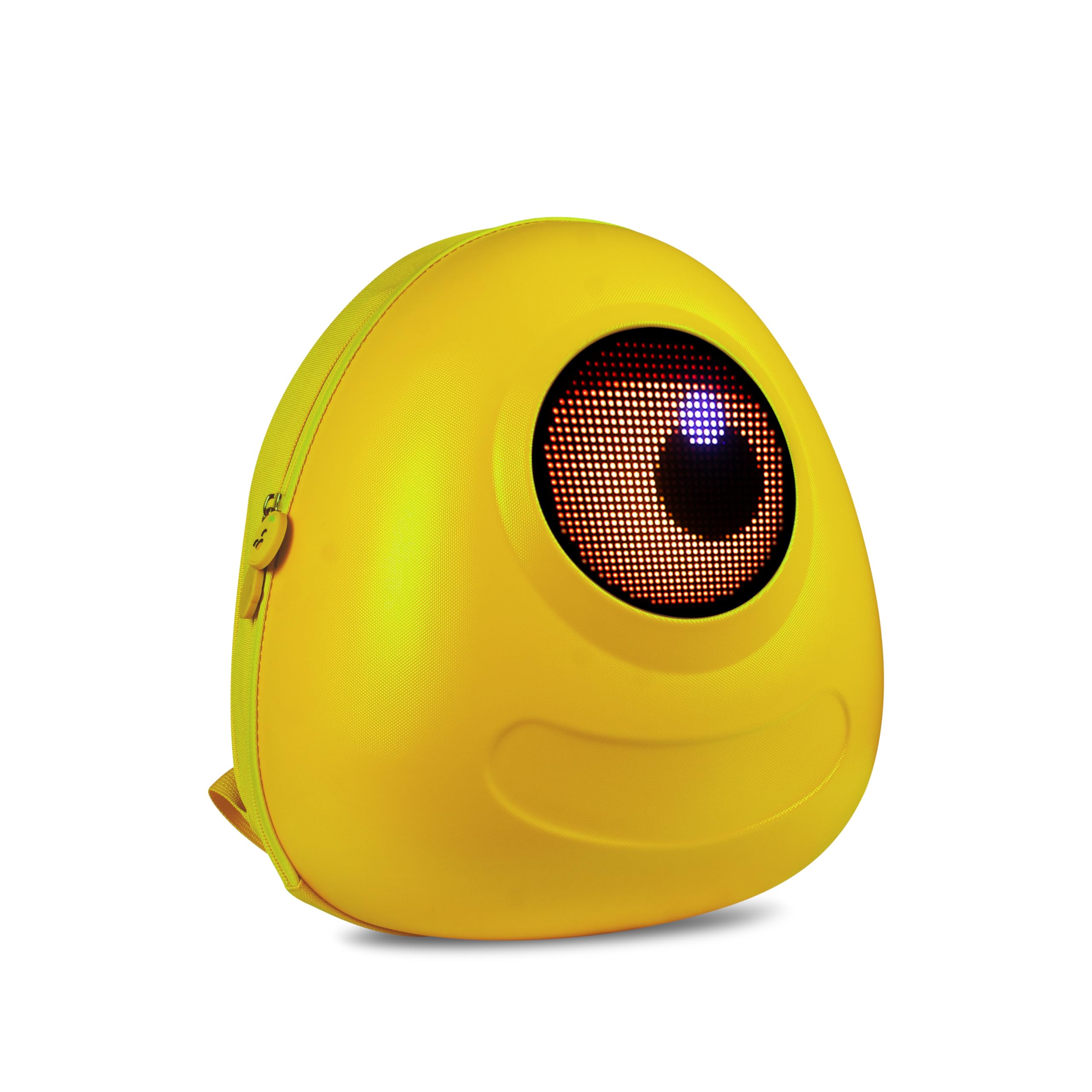 Hookaba GlowBuddy LED Eyes Backpack 13L | Kids Smart Bag With App Control, Programmable Screen & Water Resistant | For School, Picnic, Travel | Mini Digital Daypack For Girls & Boys