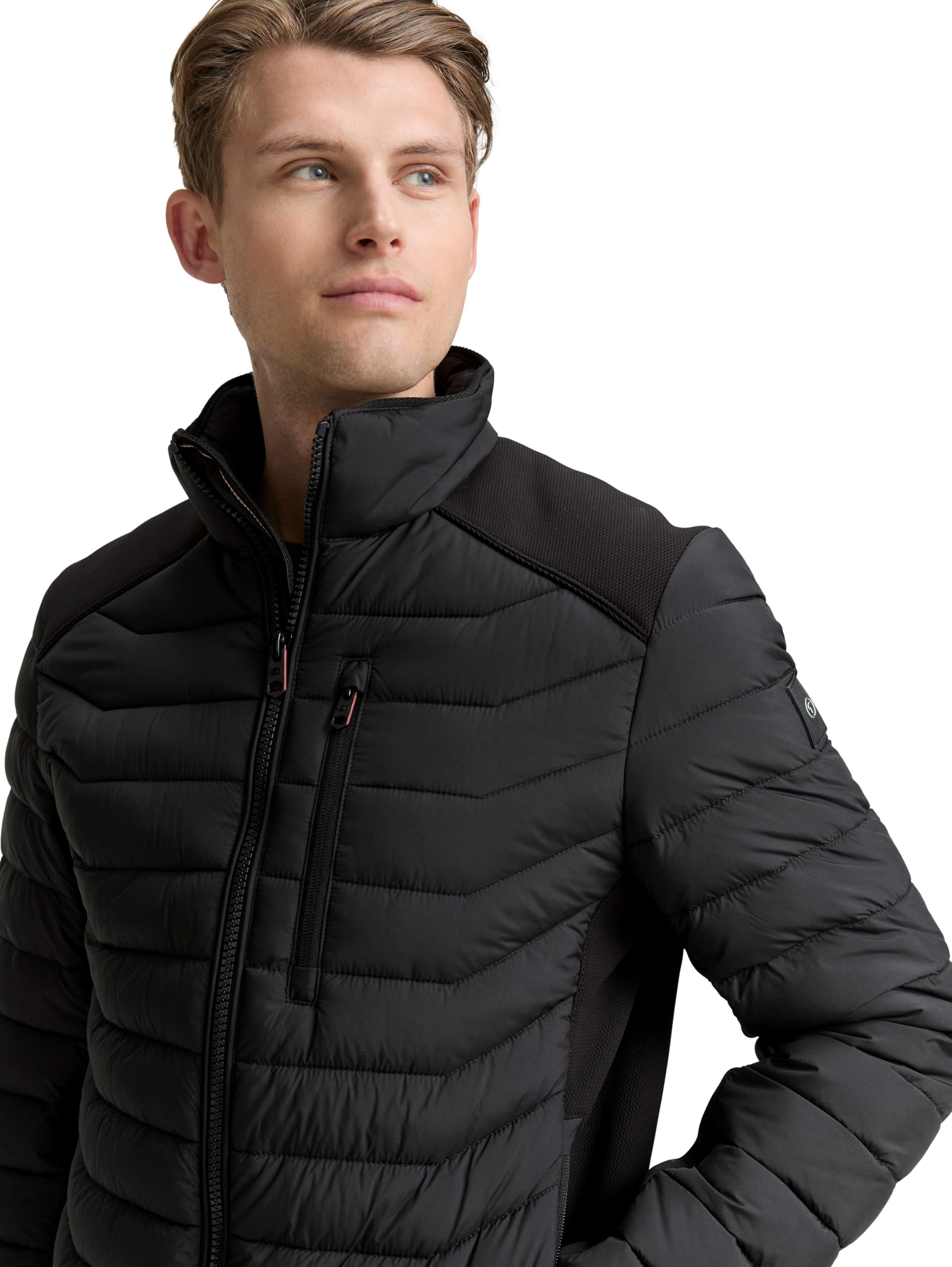 TOM TAILOR Herren 1048127 Lightweight Hybrid Steppjacke