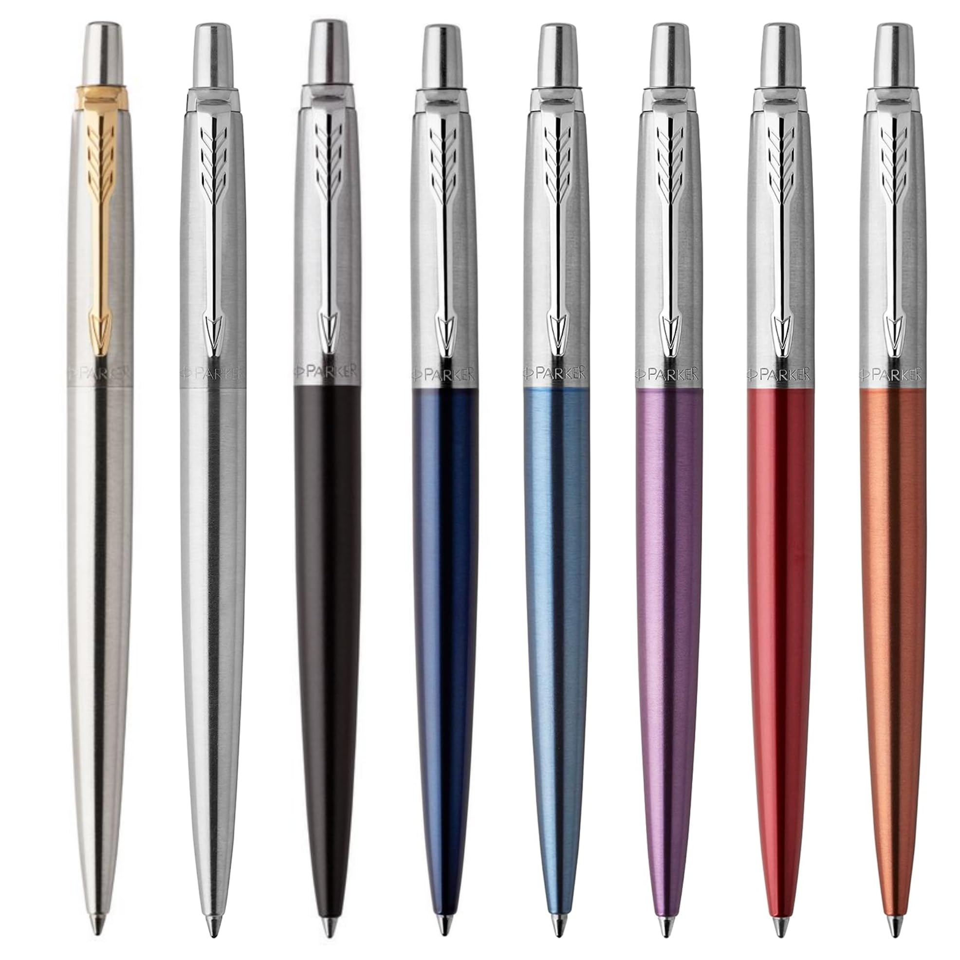 PARKER Jotter Core Recycled Penna Premium Confezione Regalo Mina Blu o Nera Waterloo Blue C.C.