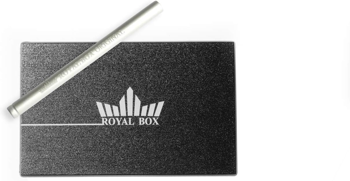 Royal Box Snuff Kit - Black Matte
