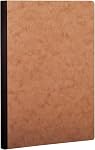 Clairefontaine - Age Bag Lined Notebook - Canvas Back - A4-8.25” x 11.75” - 192 Pages - 90gsm Brushed Vellum Paper - Blue - 795464C