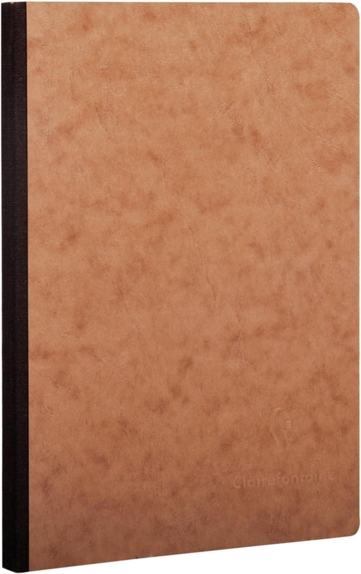 Clairefontaine Basic Large Clothbound Notebook (6 x 8.25) TAN 192 Pages 6" x 8.25" brown