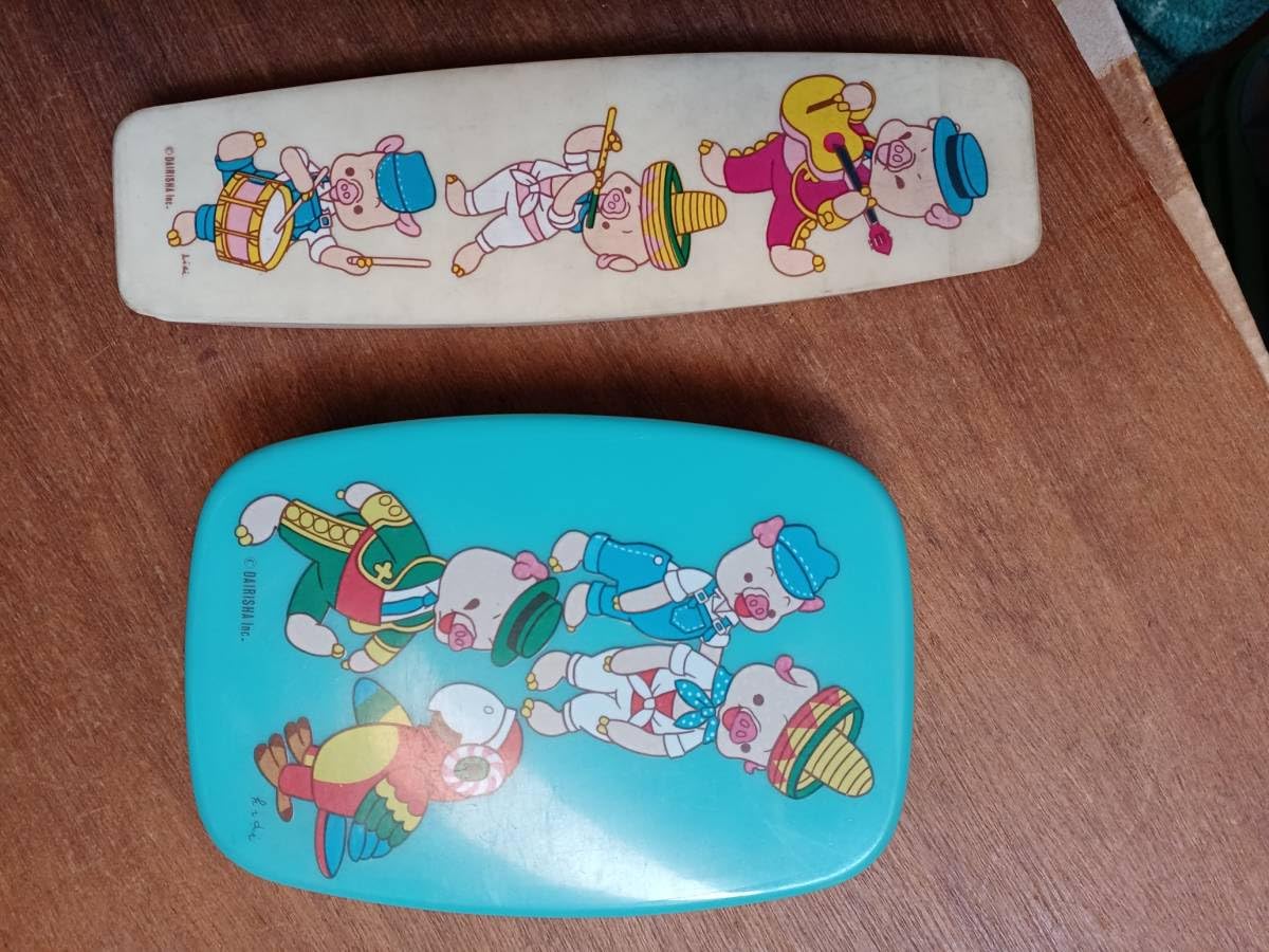 Amazon.co.jp: ブーフーウーのお弁当箱と箸とスプーンセット