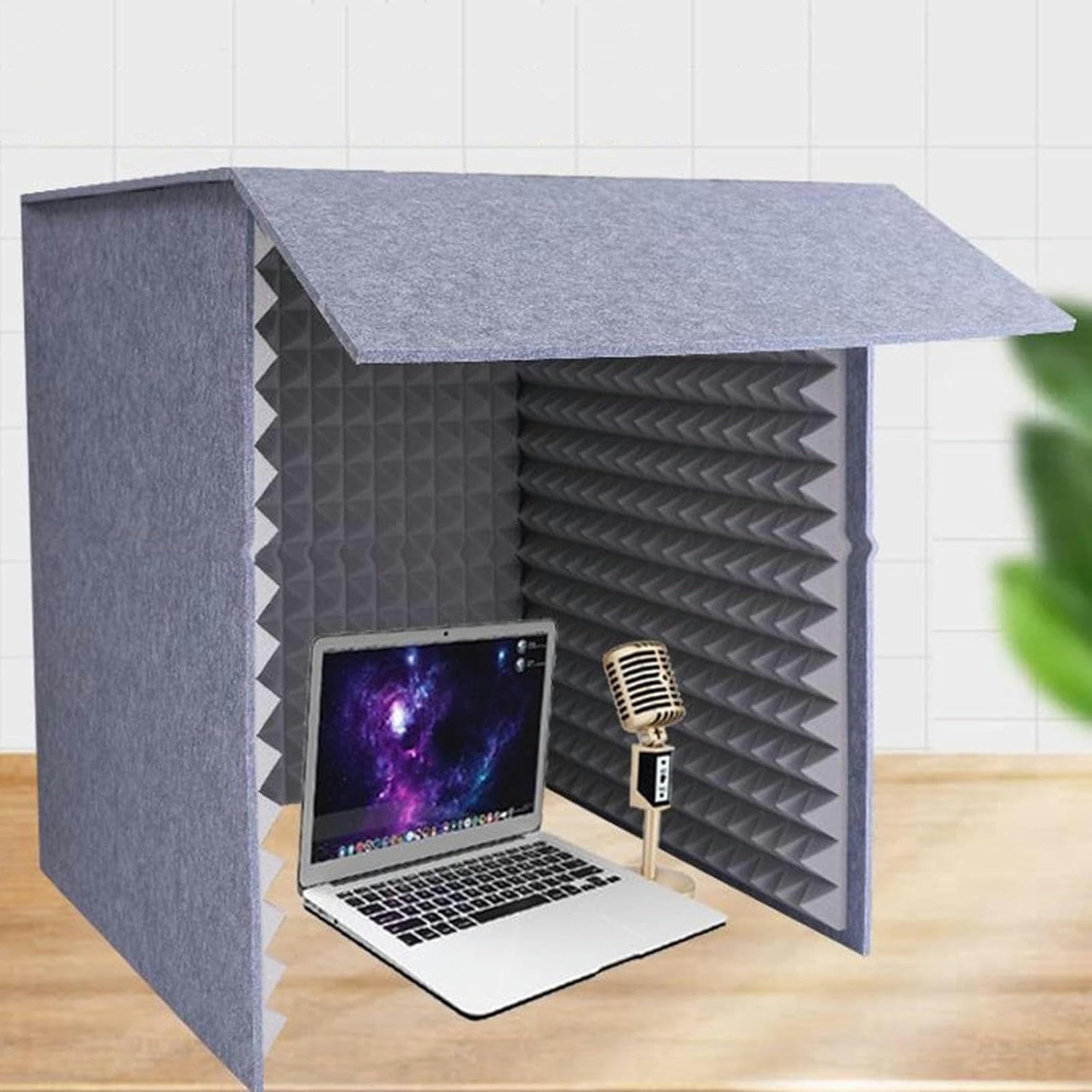 Bouclier d'isolation portable 60cm cabine d'enregistrement maison