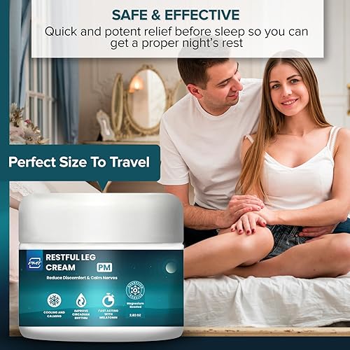 Miniatura 4 de Crema relajante para piernas de PMT, tópico calmante nervioso para aliviar las piernas, la crema para dormir penetra profundamente, alivia las