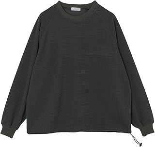 [シップス] シップス エニィ SHIPS any スウェット 洗濯機可能 グリッド フリース スピンドル ポケット プルオーバー メンズ 712070051