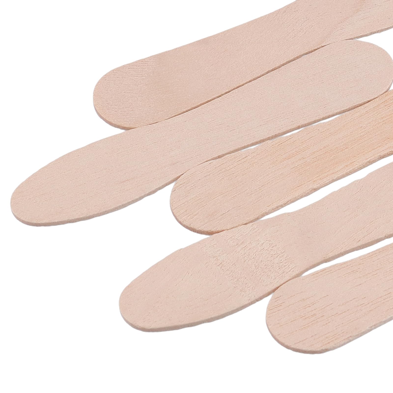 MUKLEI Lot de 3 000 cuillères à crème glacée en bois - Mini cuillères de dégustation en bois - Petites cuillères à dessert amovibles - Cuillères d'échantillons en bois pour travaux manuels,