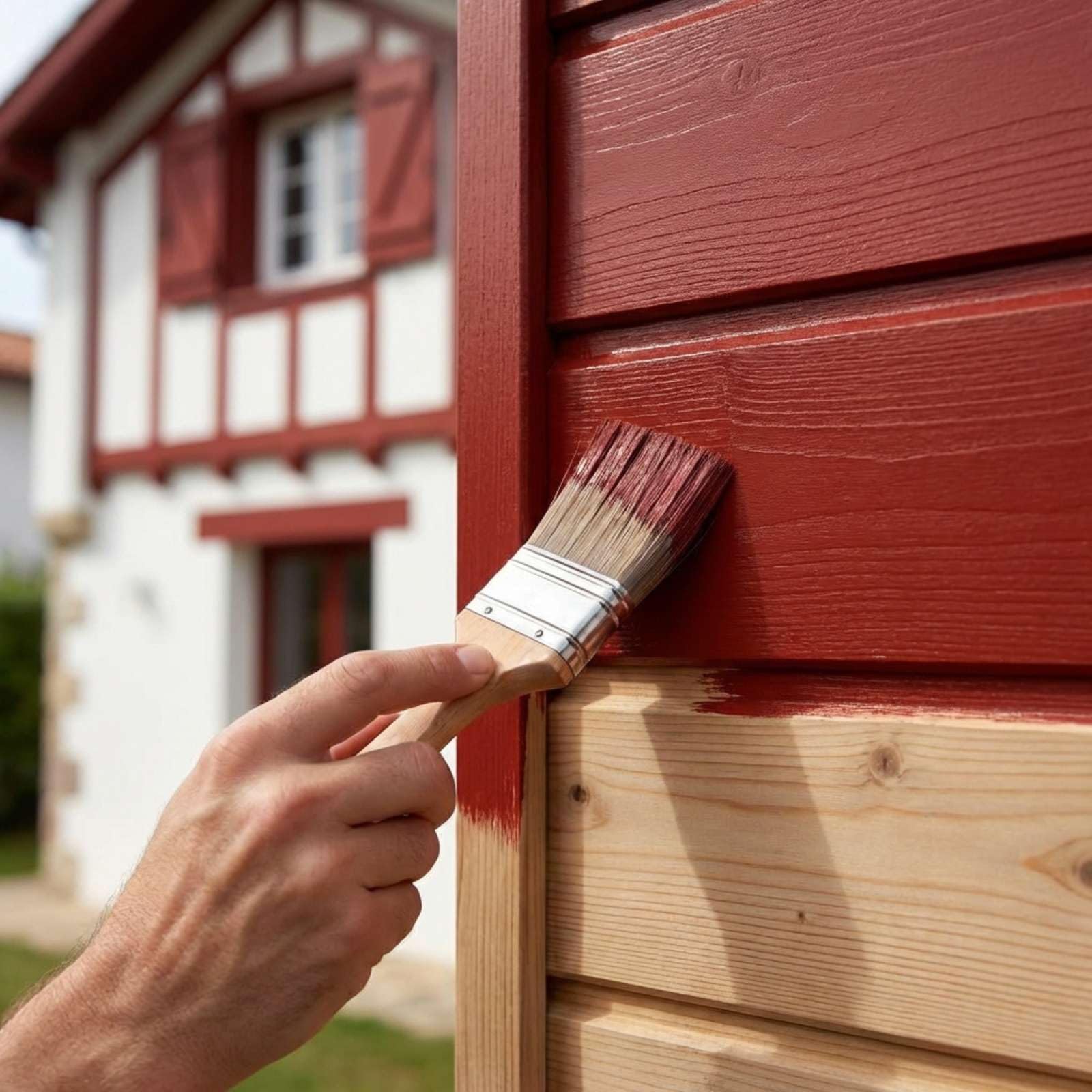 Peinture Bois Exterieur - Codeve Bois/RAL 7015 - Gris ardoise - 5L - Intérieur/extérieur - Extérieures Pour La Protection D'un Chalet, Abri, Garage, Cabane.