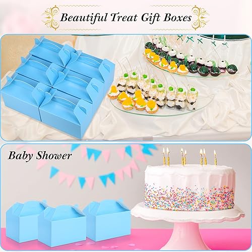 Miniatura 7 de 36 cajas de recuerdo de fiesta, dulces y galletas, cajas de dulces, cajas de dulces, cajas de regalo de cartón, 5.9 x 3.5 pulgadas para niños,