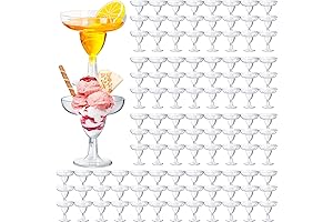 Rtteri Mini Margarita Glasses: 100 Premium Clear Shot Glasses