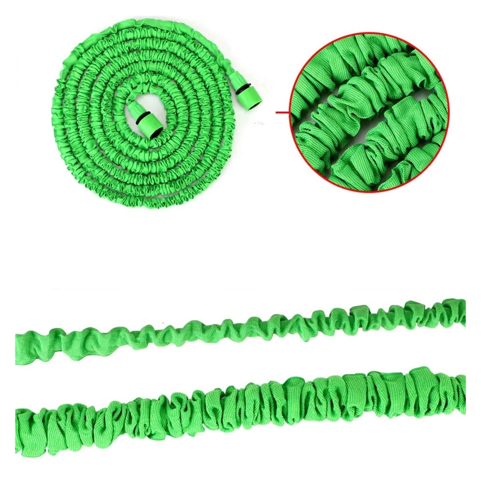 Tubo da giardino espandibile, per irrigazione, artefatto, tubo magico per irrigazione da giardino, set pistola ad acqua (blu, 53,3 m)