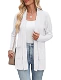 Women&apos;s Lightweight Cardigan Sweaters Open Front Long Sleeve Casual Loose Thin Cardigans with Pockets 2025