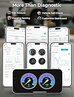 Vista 5 de AUTOPHIX Escáner OBD2 3210 Bluetooth, lector de código inalámbrico para automóvil, comprueba la luz del motor y la batería, herramienta de escáner