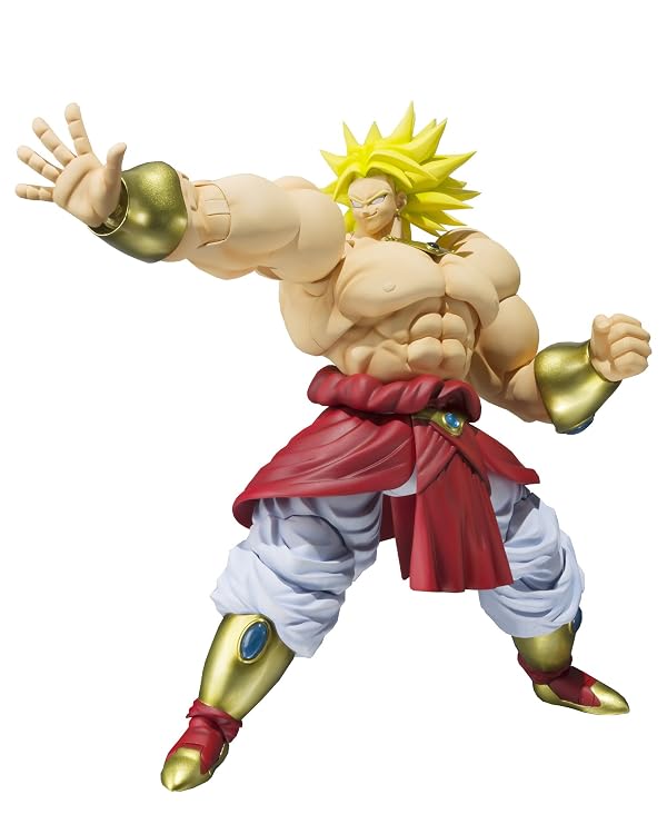 Bandai Tamashii Nations SH Figuarts Broly "Dragon Ball Z" Action Figure by TAMASHII NATIONS - Used condition - US$133.15