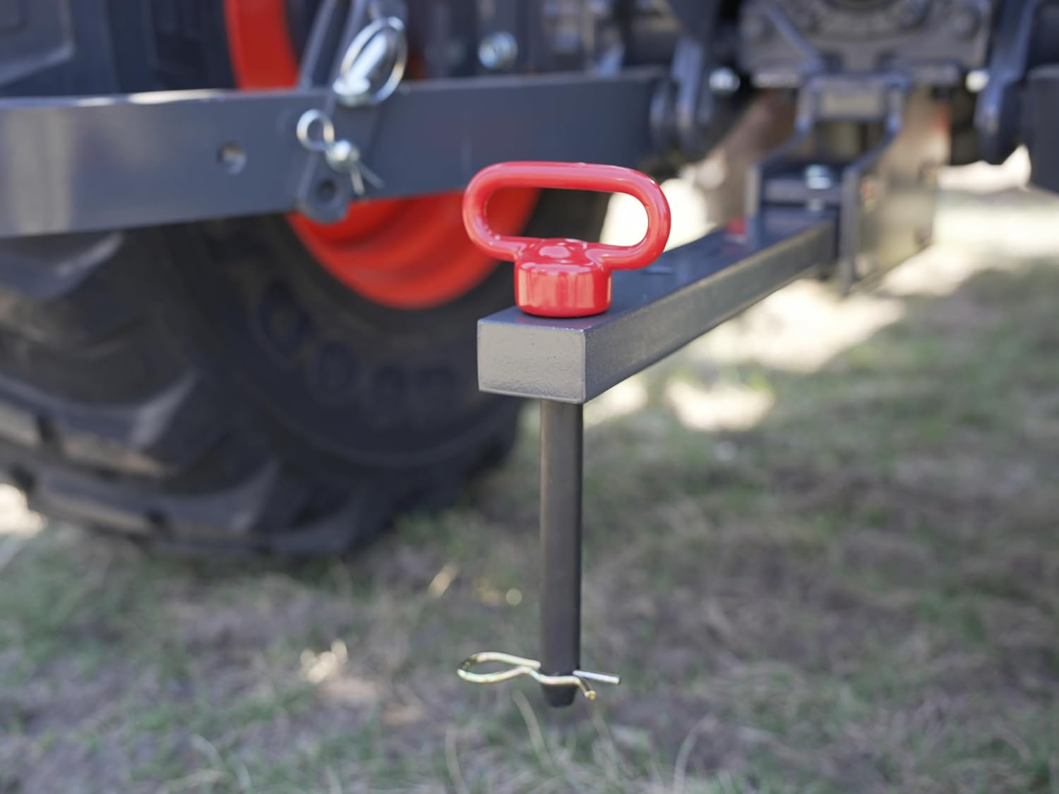 Double HH, 00143, Red Handled Hitchpin 7/8" x 6-1/2"
