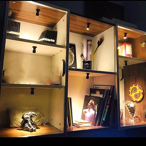 FTVOGUE Mini focos LED alimentados por USB, multifuncionales y para piezas de arte, plantas, imágenes, vitrinas, joyas, cableado de 6.6 pies