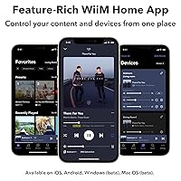 Vista 6 de WiiM Amplificador: Amplificador de transmisión multihabitación Compatible con AirPlay, Google Cast, Alexa HDMI, control de voz Transmisión