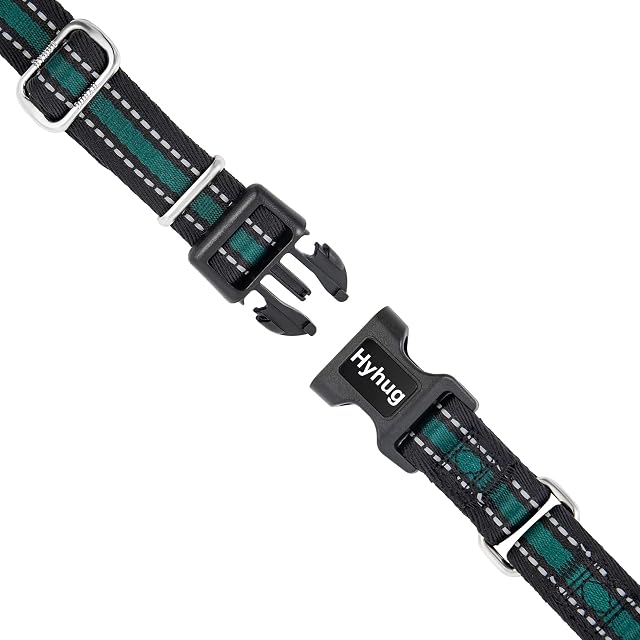 Foto 7 de 7 de Hyhug Mascotas Collar Martingale ajustable para perros con hebilla de liberación rápida