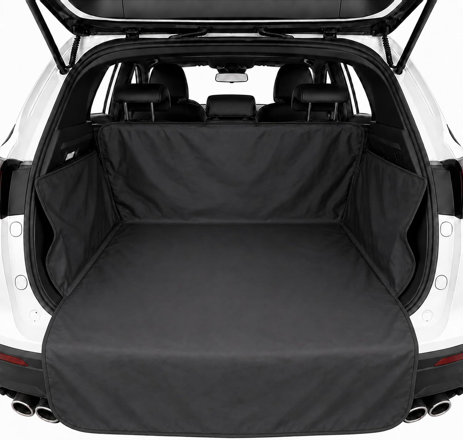 Pet Dog Trunk Cargo Liner, Waterproof Car Trunk Cover (Black)