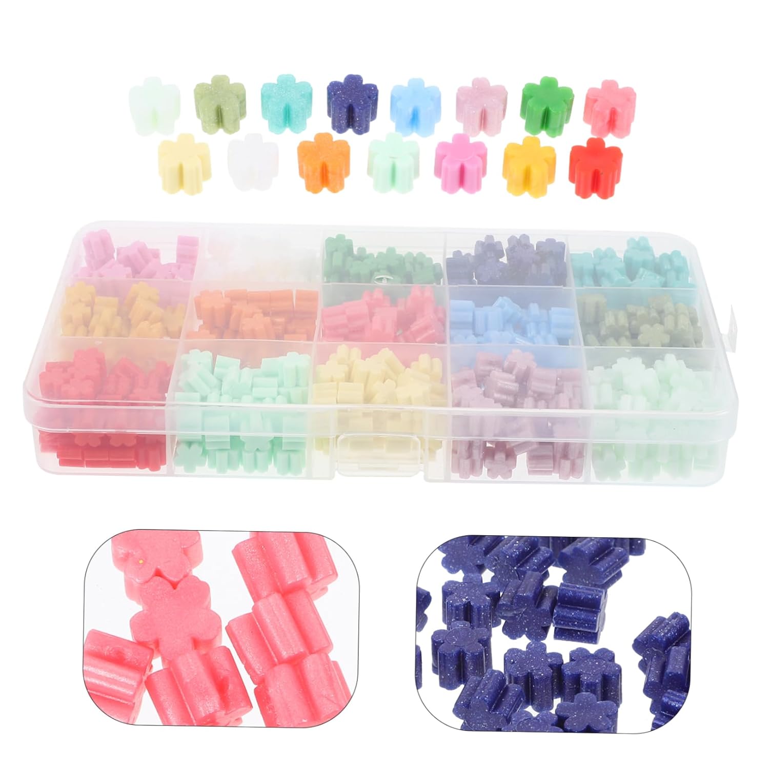 Angoily Vintage Wax Seal Beads for Invitations Compartment Packaging Quick-Drying Sealing Wax for Letters Cards Crafts and Wedding Decor