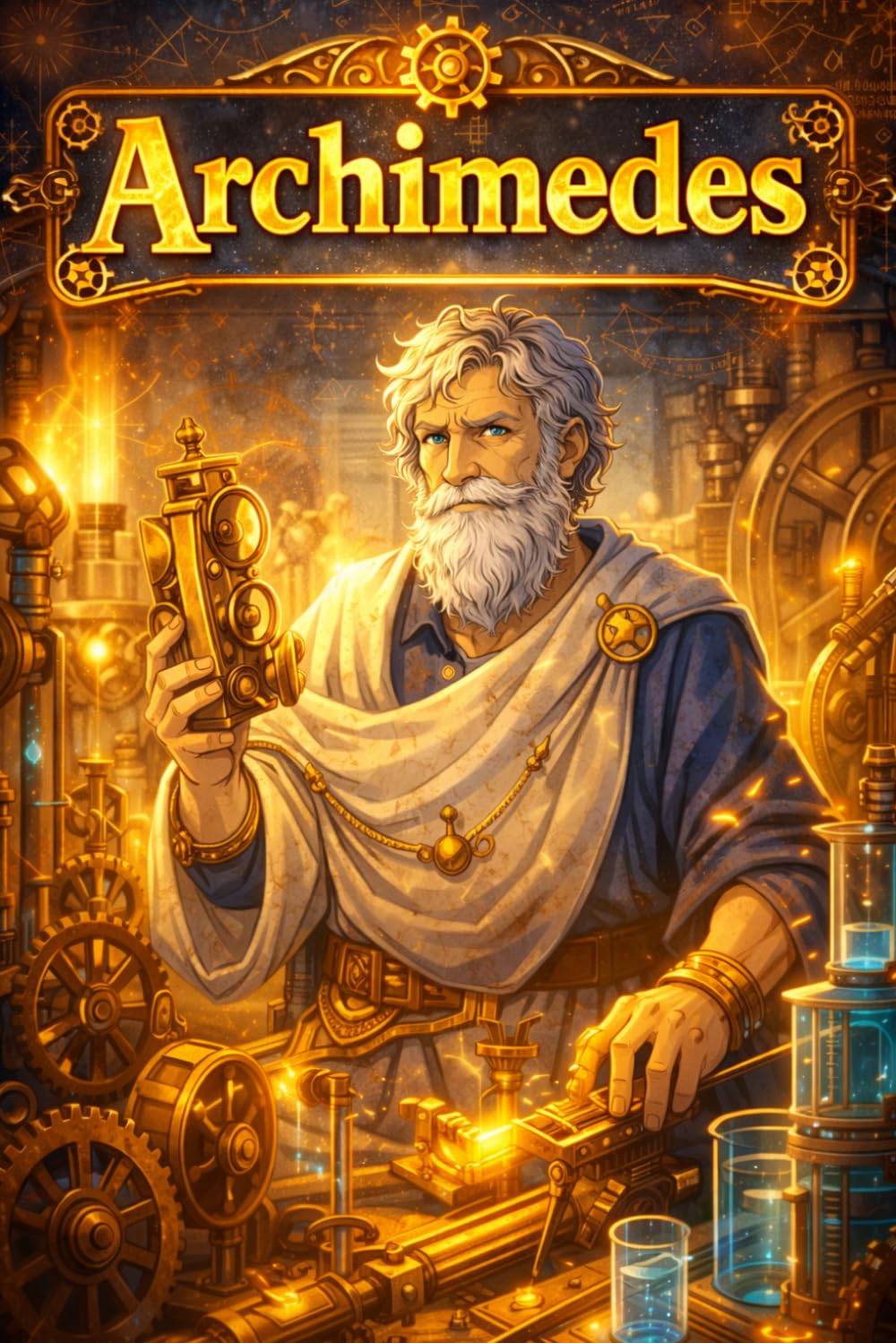Archimedes: Mathematics Physics Invention Water Science Discovery Story Biography (Icons of History Manga)
