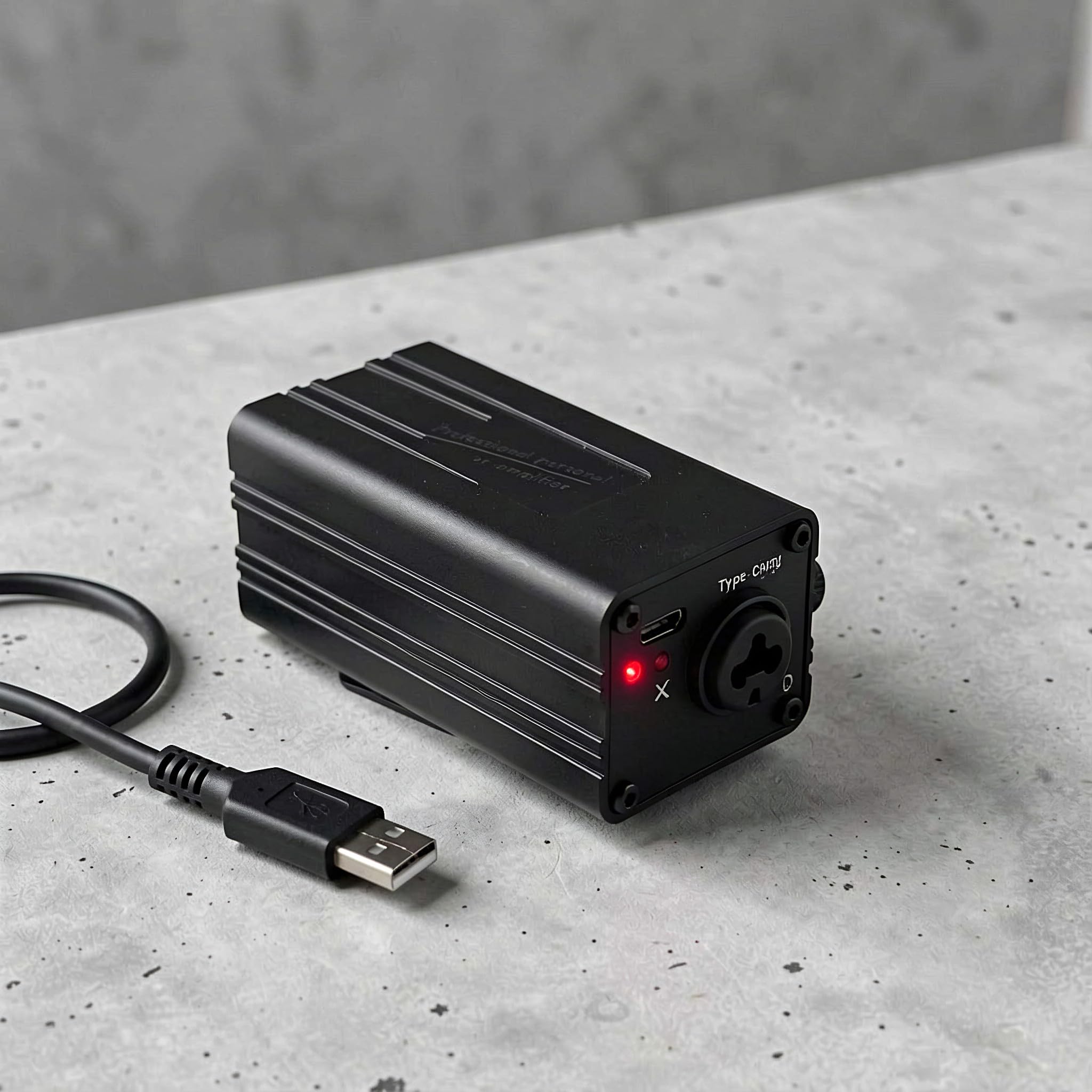 Gatuida Amplificatore per Monitor da Cuffie, Alimentato Tramite USB Type-C,