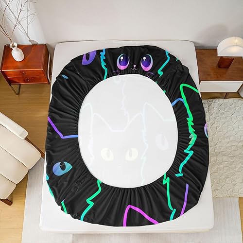 Miniatura 209 de Erosebridal Sábana bajera ajustable de hojas de marihuana, sábana de hoja de cannabis para adultos, juego de ropa de cama rústica de hojas exóticas