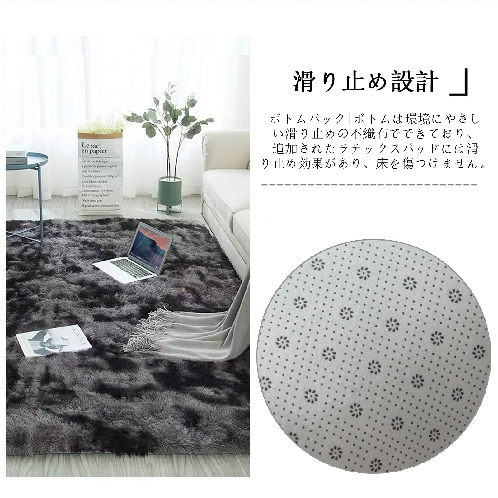 Francfranc KASTE MEMORY FOAM ラグ200✖︎200cm Francfranc KASTE MEMORY FOAM ラグ200✖︎200cm Francfranc