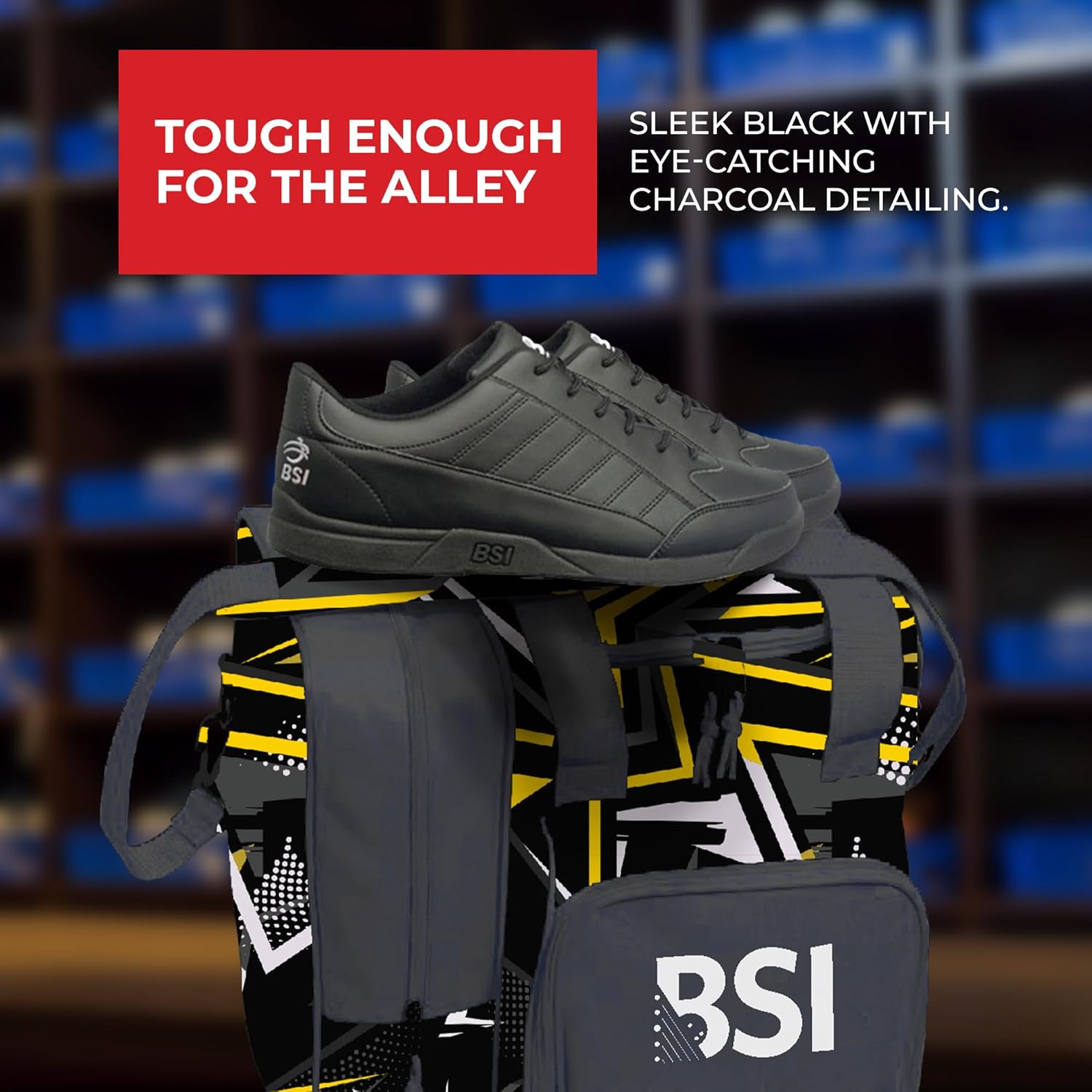 BSI Men’s 521 Sport Basic Shoe - Lightweight Leather Bowling Shoes with Cushioned Support for Men - Image 6