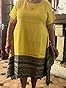 Robe Midi Robe T-shirt Vogstyle Femme Asymétrique - Imprimé été