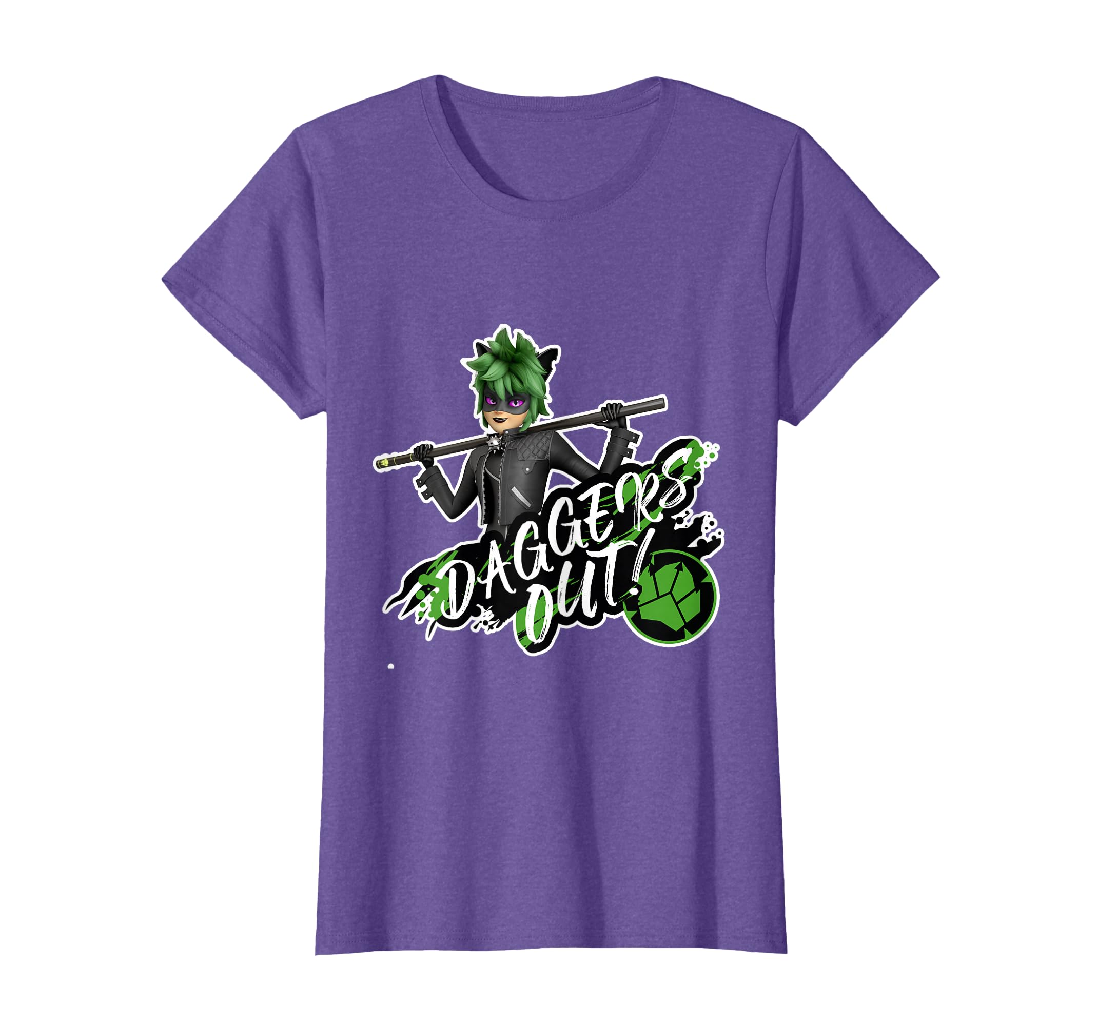 Miraculous Ladybug Shadybug and Claw Noir Daggers Out T-Shirt