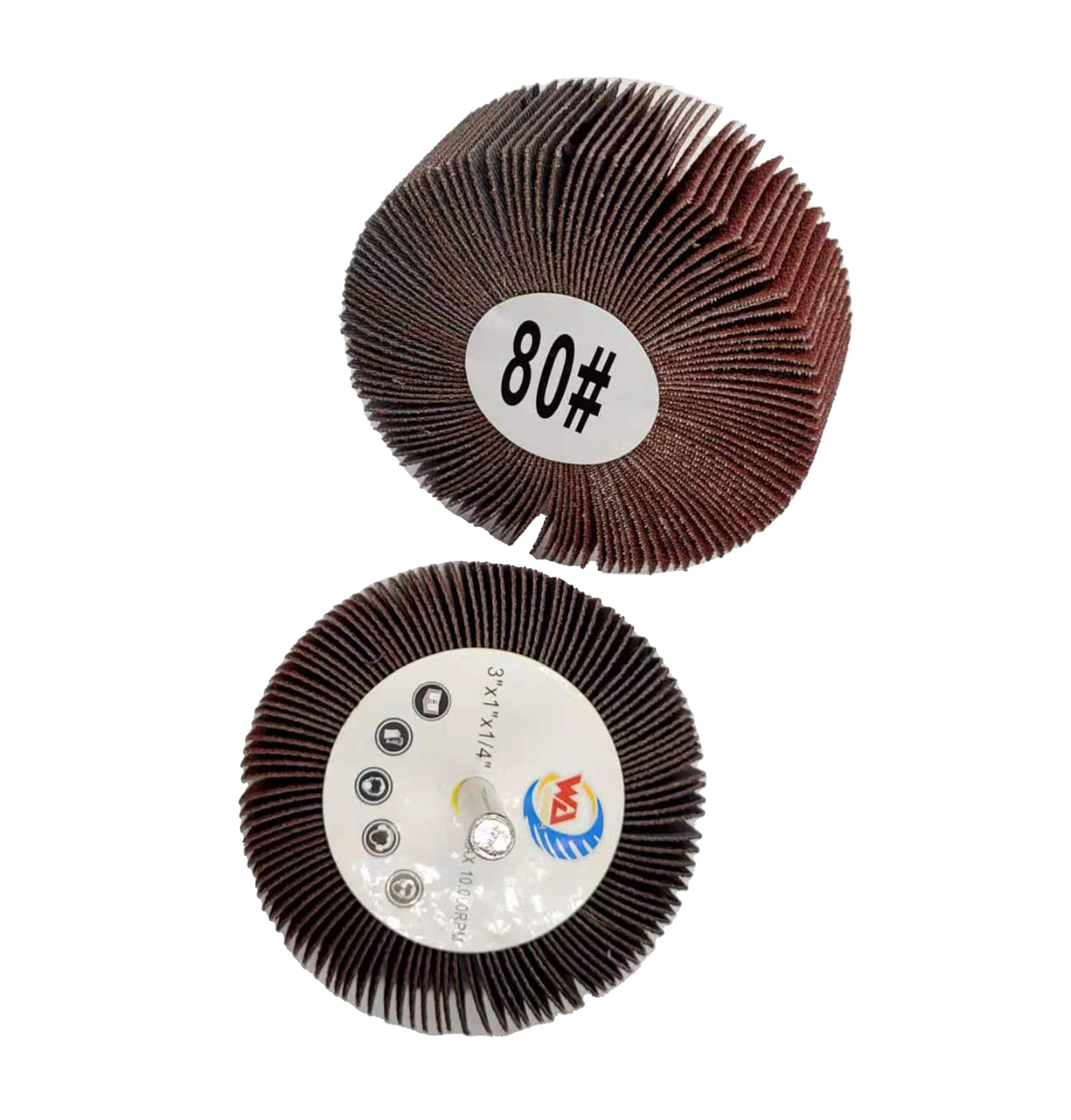 Industrial Flap Wheels - Grit 80, FREE SHIPPING -5