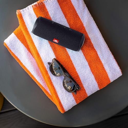 Miniatura 4 de JBL FLIP 5 altavoz Bluetooth portátil impermeable negro Negro, Negro camuflado, Azul / Patchwork, Camo, Azul ecológico., Verde (Eco Green), Gris,