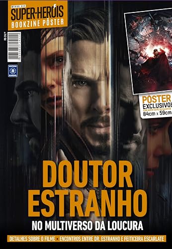 Superpôster Mundo dos Super-Heróis - Doutor Estranho 2 - No Multiverso da Loucura