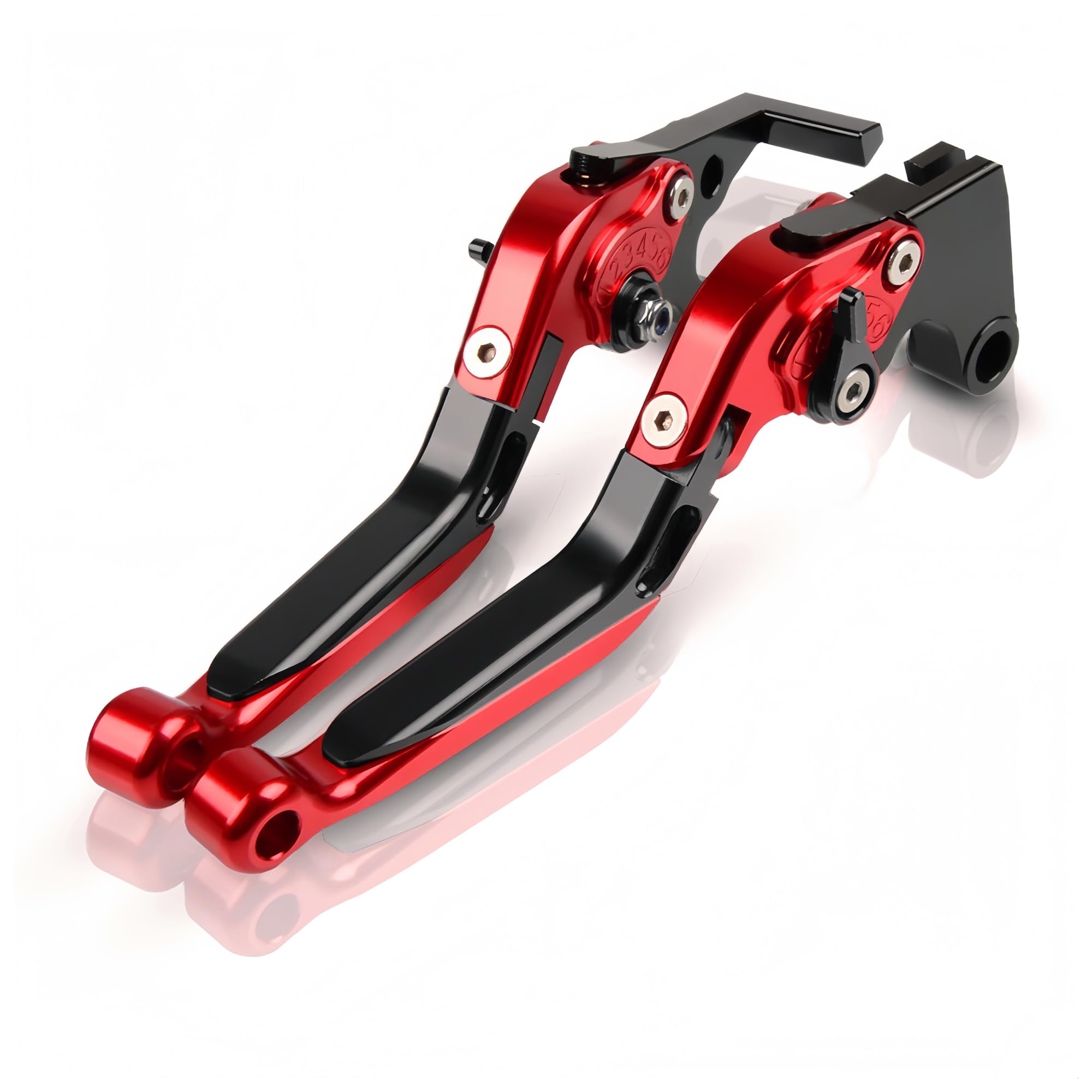 Riderai Red-Black Motorbike Clutch Levers For Honda Xl750 For Transalp Brake Clutch Lever Motorcycle(Red-Black)