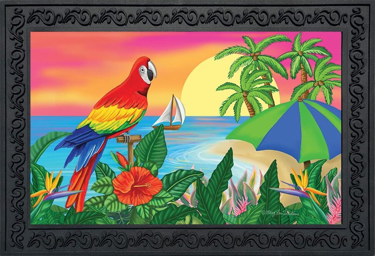 Briarwood Lane Flip Flops Beach Summer Doormat