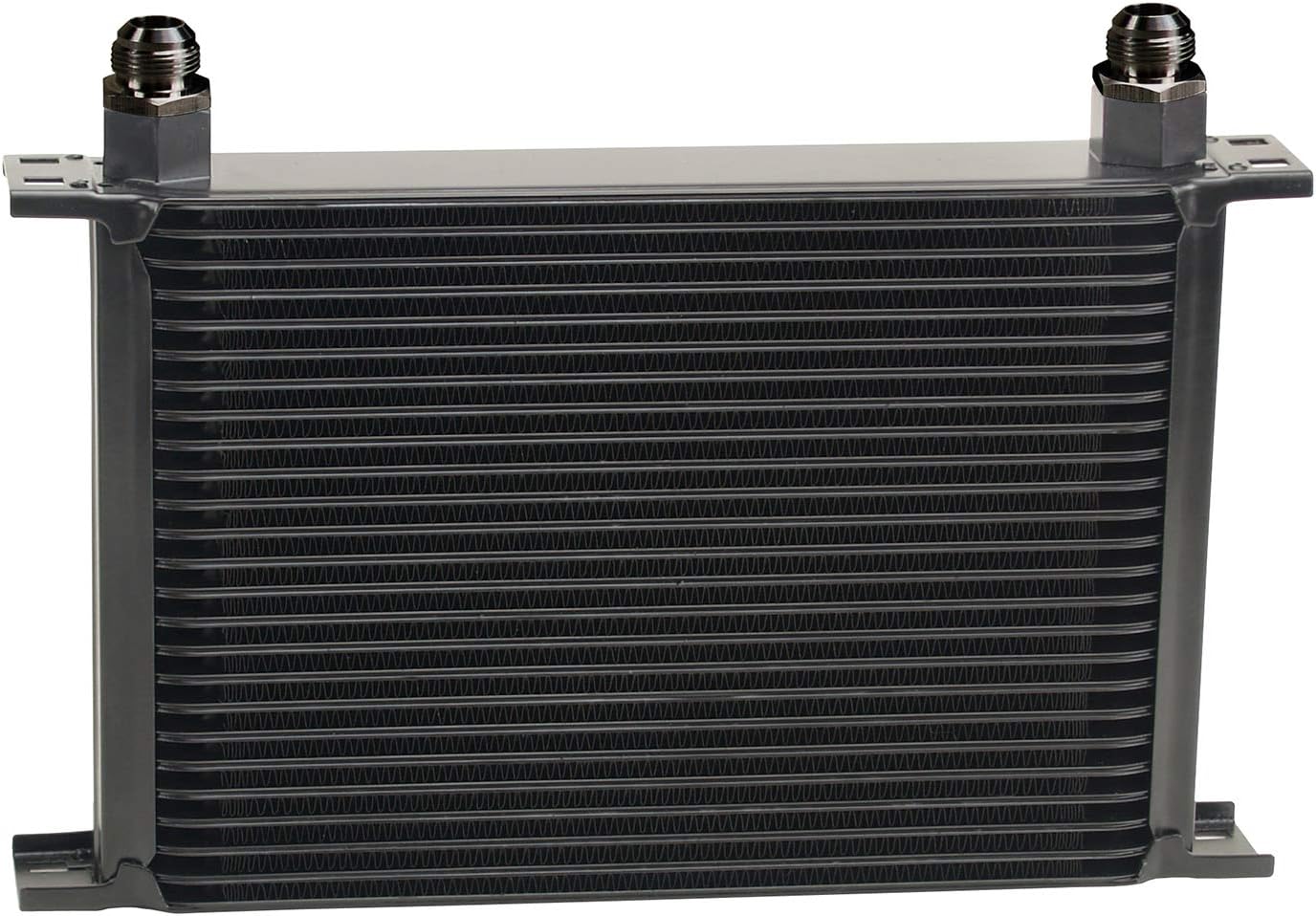 Derale52510 25 Row Core Stacked Plate Cooler Kit, Black