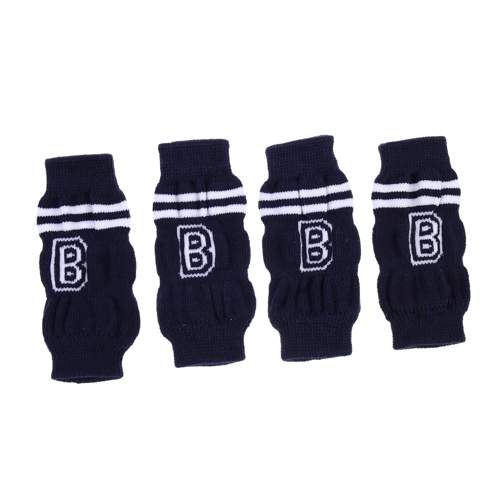 FONDOTIN Dog Leg Warmer Cat Long Socks 4pcs Pet Socks Non-Skid Comfortable Design