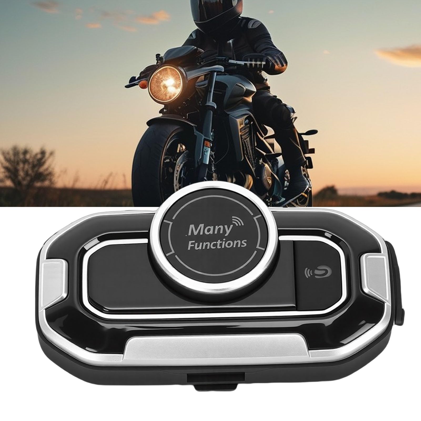 Motorcycle Headset 5.0 with Noise Cancellation for Riding All