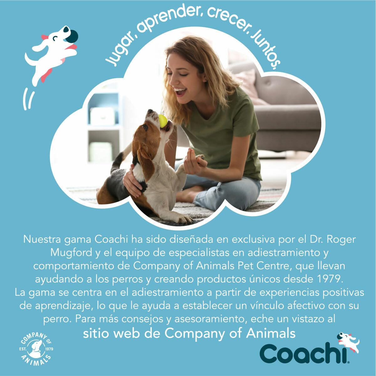 Coachi Train & Treat Saszetka na przysmaki | Granatowy/Koral | Kieszeń na zamek, zamknięcie ze ściągaczem, zaczepy do paska, pasa spodni lub kieszeni. Idealna na spacery z psem i treningi