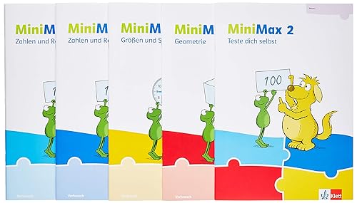 MiniMax 2: Paket für Lernende (5 Hefte: Zahlen und Rechnen A, Zahlen und Rechnen B, Größen und Sachrechnen, Geometrie, Teste-dich-selbst, Beilage) - ... Klasse 2 (MiniMax. Ausgabe ab 2019)