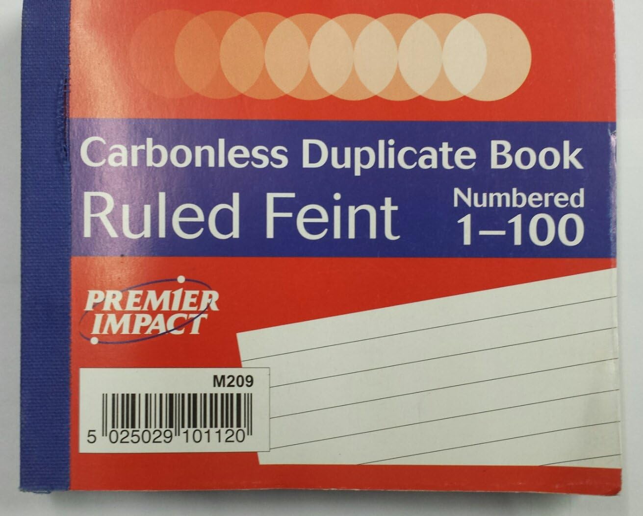 Premier impact Carbonless duplicate book ruled feint 1100 Amazon.co