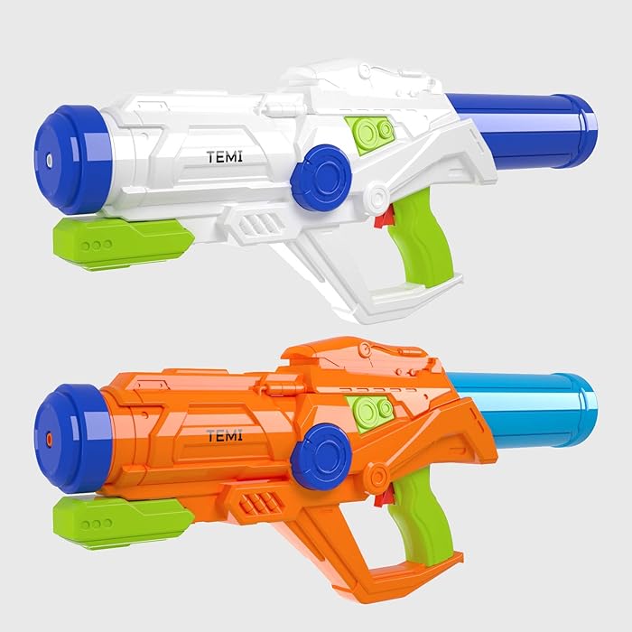 Buy TEMI Water Gun for Kids Super Squirt Gun Water Soaker Blaster 2