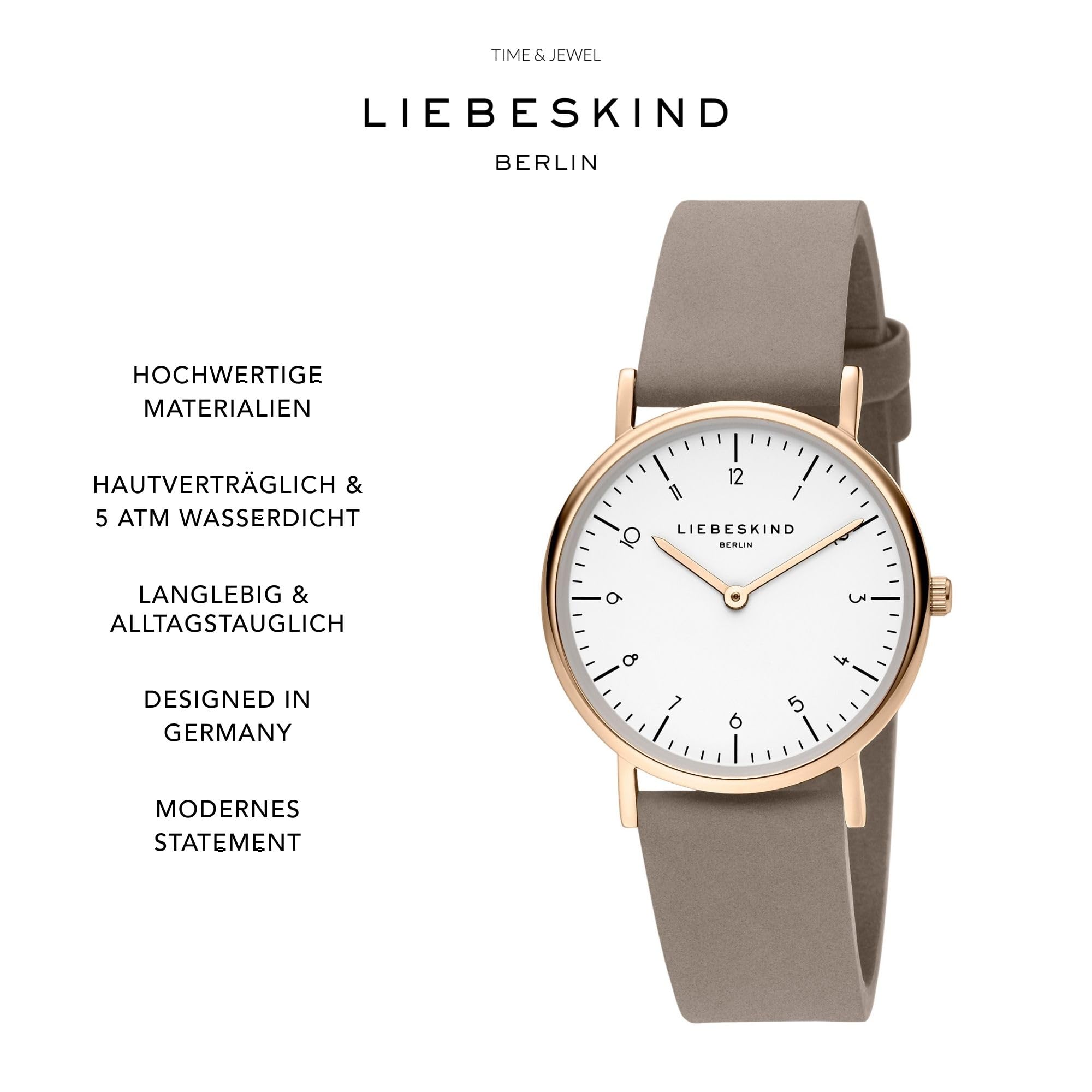 Liebeskind DamenArmbanduhr Analog Quarz Leder LT-0166-LQ