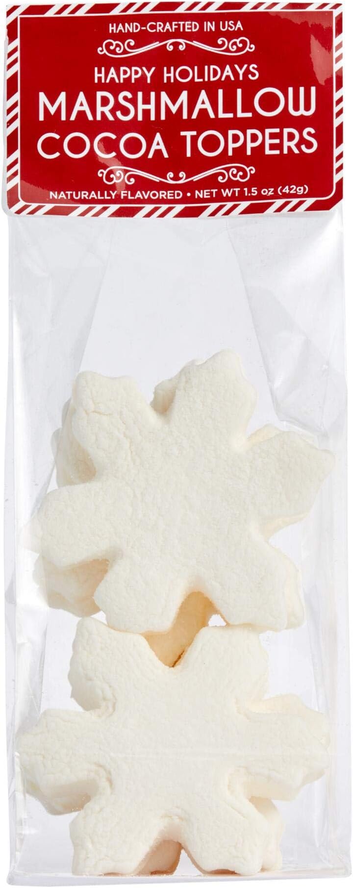 Snowflake Marshmallow Hot Cocoa Toppers 6 Count,1.5 Ounce