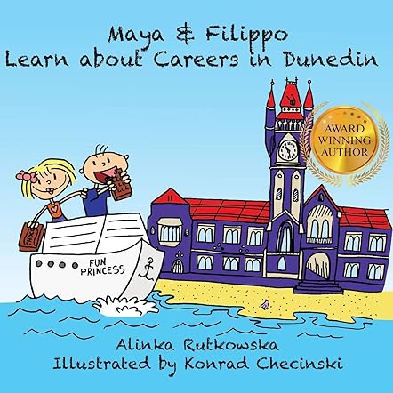 Maya and Filippo Learn about Careers in Dunedin