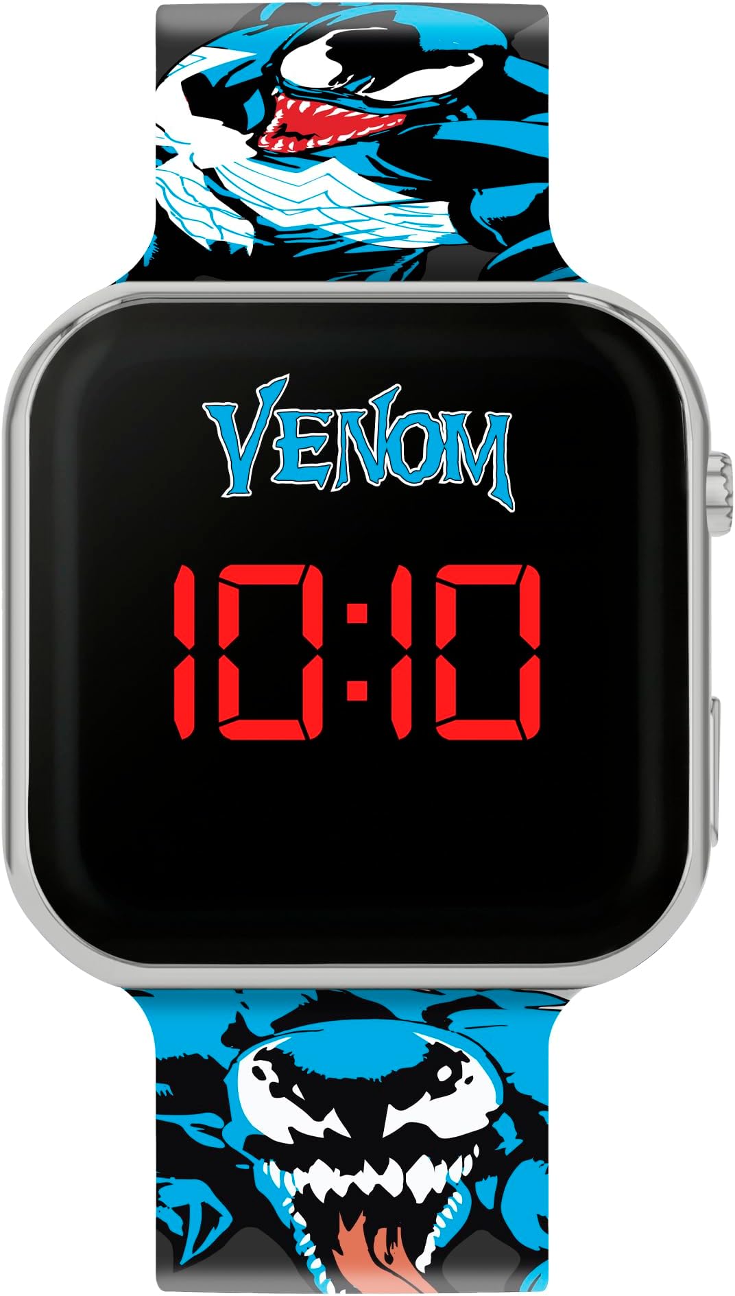 Venom Kids Black Silicone Strap LED Watch VEN4001