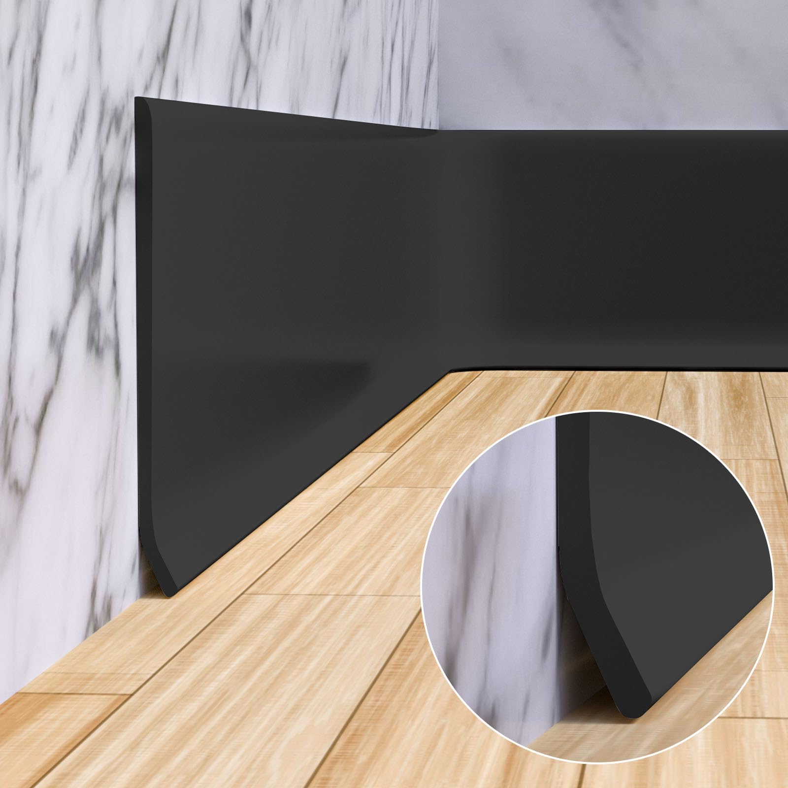 4 Inch Kick Baseboard Snapklik.com : Duzzy Flexible Baseboard Molding Trim, 4 Inch
