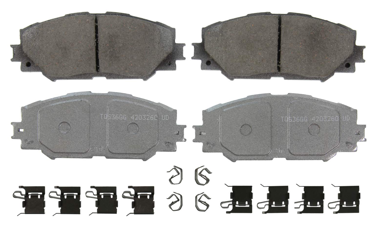 Wagner Brake ThermoQuiet QC1210 Ceramic Disc Brake Pad Set