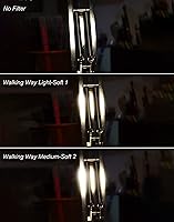 Vista 6 de Walking Way - Filtro de difusión de niebla blanca de 52 mm - Filtro circular de enfoque suave más sutil - Difusor de cámara de efecto de niebla